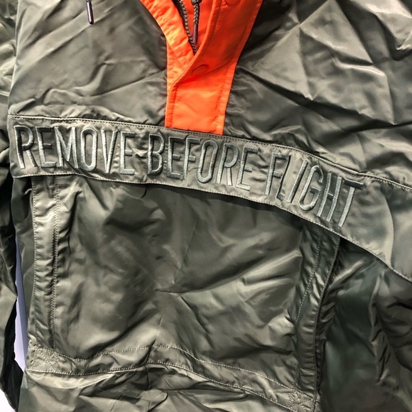 Limited edition Alpha Industries military anorak pullover jacket - Picture 3 of 9